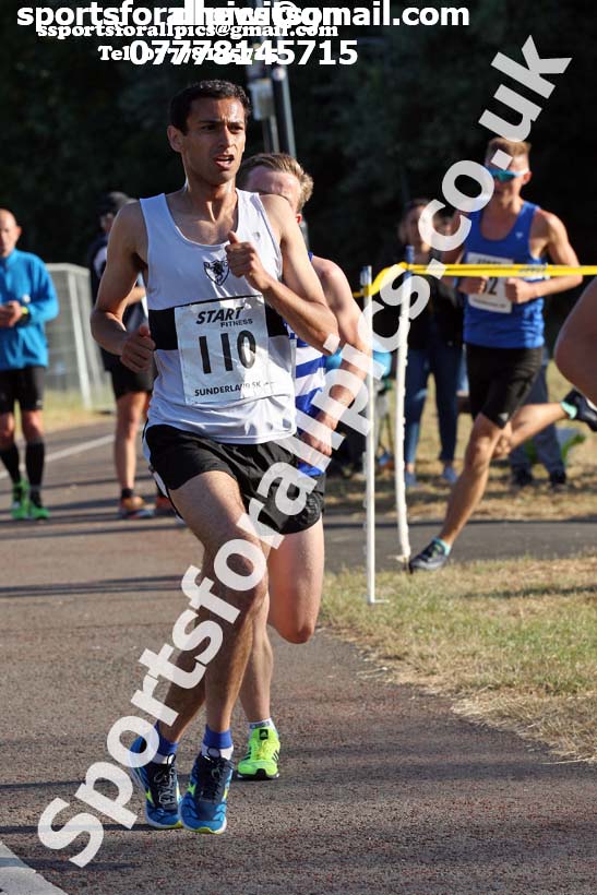 Senior mens 2018 Sunderland 5k Road Race, Silksworth, Sunderland. Photo: David T. Hewitson/Sports for All Pics